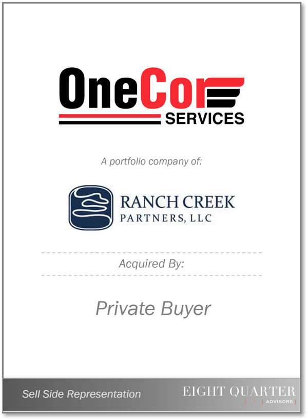 OneCor — advised by Eight Quarter Advisors